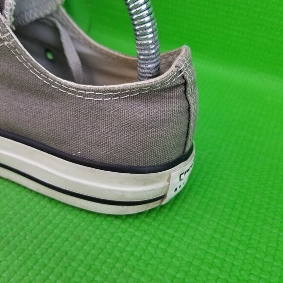 ✅Converse All Star Chuck Taylor Grey Low Top Canvas Sneakers Unisex Adult W7/M5 - Picture 13 of 16